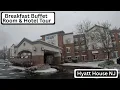 Hyatt House NJ Branchburg Bridgewater Breakfast Buffet Room Tour Hotel Tour