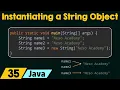 Instantiating a String Object
