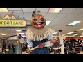 Spirit Halloween pumpkin punisher animatronic from Dover Delaware