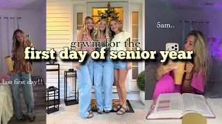 grwm for the FIRST DAY of SENIOR YEAR