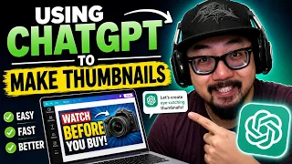 How to Make GOOD Thumbnails with ChatGPT (FREE)