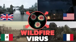 how every nation dealt with the wildfire virus in the walking dead