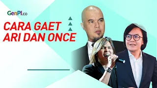 Cara Unik Ahmad Dhani Gaet Ari Lasso dan Once Mekel