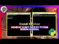 Buat script encrypt python dengan module marshal Rendi Noober