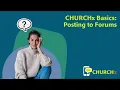 CHURCHx Basics Posting to Forums
