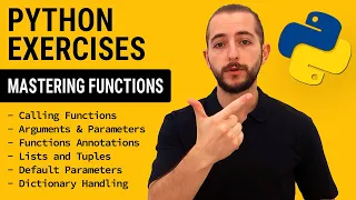 Python Exercise Mastering Functions in Python Beginner Level With Challenges Application