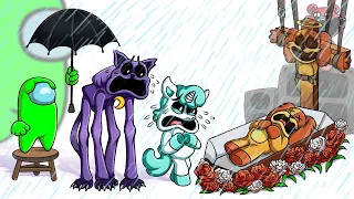 O.M.G. DOG DAY! VERY SAD STORY | Dog Days Life | FNF Goodbye World | Among Us vs Smiling Critters