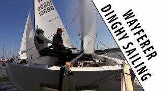 RACING A WAYFARER DINGHY