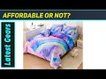 ANGIYUIN Rainbow Comforter Set Dreamy Bedding Magic