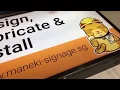 How To Make Signage Standard Lightbox