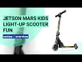 Review of the Jetson Mars Kids 2-Wheel Light-Up Kick Scooter Fun Safe and Portable