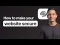 How to Make Your Website Secure on Squarespace 2026 Update