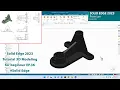 Solid Edge 2023 Tutorial - 3D Modeling for beginner EP 36