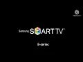 Samsung Smart TV F/E/D Series First boot animations