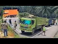Detik Detik Truck Netral Kencang Terjun Bebas Di Bukit Kodok,  Insident Truck Tarik Tiga Luar Biasa