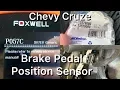 Chevy Cruze Brake Pedal Position Sensor Replacement P057C