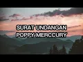 Download Lagu Surat Undangan - Poppy Mercury (Lirik Lagu)
