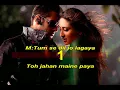 Teri meri prem kahani   Bodyguard 2011   Hindi Karaoke from Hyderabad Karaoke Club