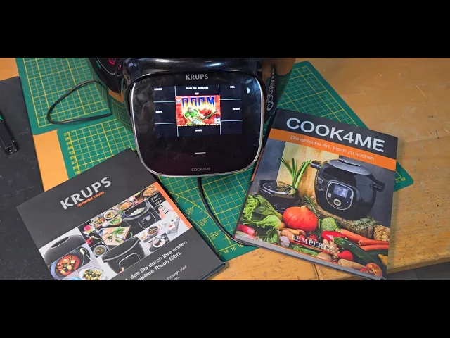 Doom on a cooking pot... Lets hack the "Smart" Krups Cook4Me
