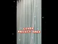 #langsir #homedecor #sheercurtains #eyeletcurtains #cover #privacy area