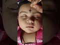My cute little Devasena 🥰💕#cutebaby #mahika #shorts #bottu #bindi #designs#viral #trending