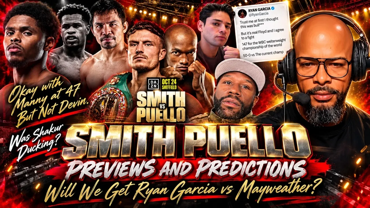 ☎️ Shakur EXPOSED❓Ryan Garcia vs Floyd Mayweather REAL❓Dalton Smith vs Puello❗️ 2026-10-22 14:58