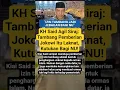 Lagu KH Said Agil Siraj: Tambang Pemberian Jokowi Itu Laknat, Kutukan Bagi NU!#shorts #viralvideo