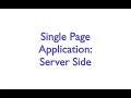 SPA - Server Side