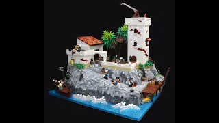 Escape from the Imperial Trading Post LEGO Pirates MOC Showcase