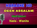 Download Lagu DEEN ASSALAM - Nissa Sabyan | KARAOKE Nada Wanita