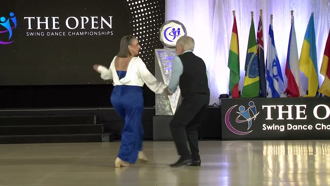 Woody and Louise Bretz - 4th place Masters Routines - The Open 2023
