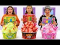 SWEET vs SPICY vs SOUR Food Challenge Ruby and Bonnie