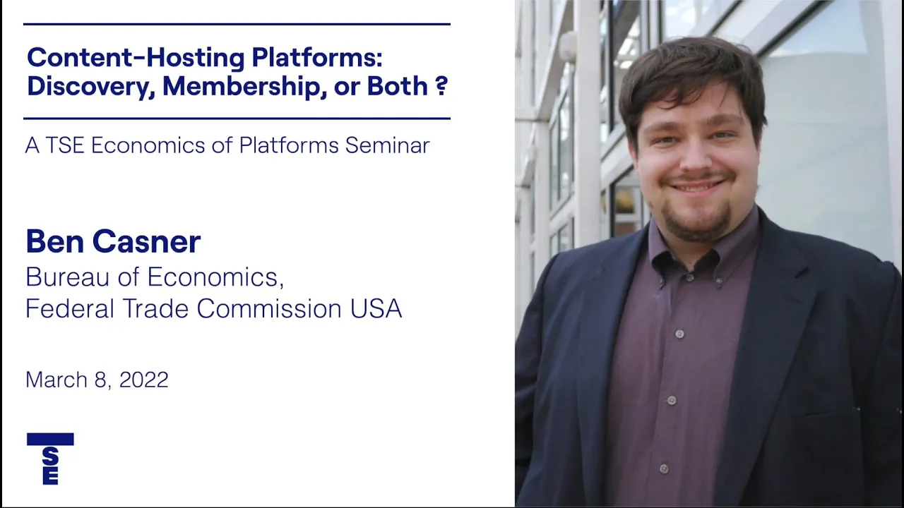 Content-Hosting Platforms: Discovery, Membersship, or Both? - Ben Casner