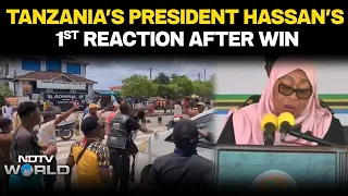 Tanzania Election 2025 Tanzanian President Hassan Wins Election With More Than 97 Of Vote 