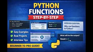 Master Python Functions in One Beginner to Pro Guide Cloud BI Academy