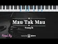 Download Lagu Mau Tak Mau - Tsaqib   | KARAOKE PIANO - FEMALE KEY
