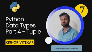 Python Data Types Part 4 Tuple Python Tutorial