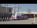 Central Texas honors Fallen Copperas Cove Officer Elijah Garretson at funeral service in Belton