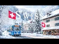 Lagu Winter in Switzerland 4K 🎄 Stunning Snowy Alps \u0026 Peaceful Cinematic Nature Film