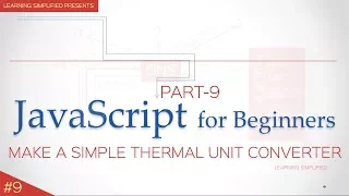 JavaScript tutorial for Beginners - Code to Convert Celsius to Fahrenheit