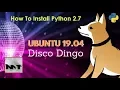 How To Install Python 2 7 on Ubuntu 19 04