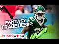 What s Breece Hall s trade value Time to buy Chase Brown Fantasy Trade Desk NFL on NBC