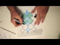Creating patterns for coil vases using a grid
