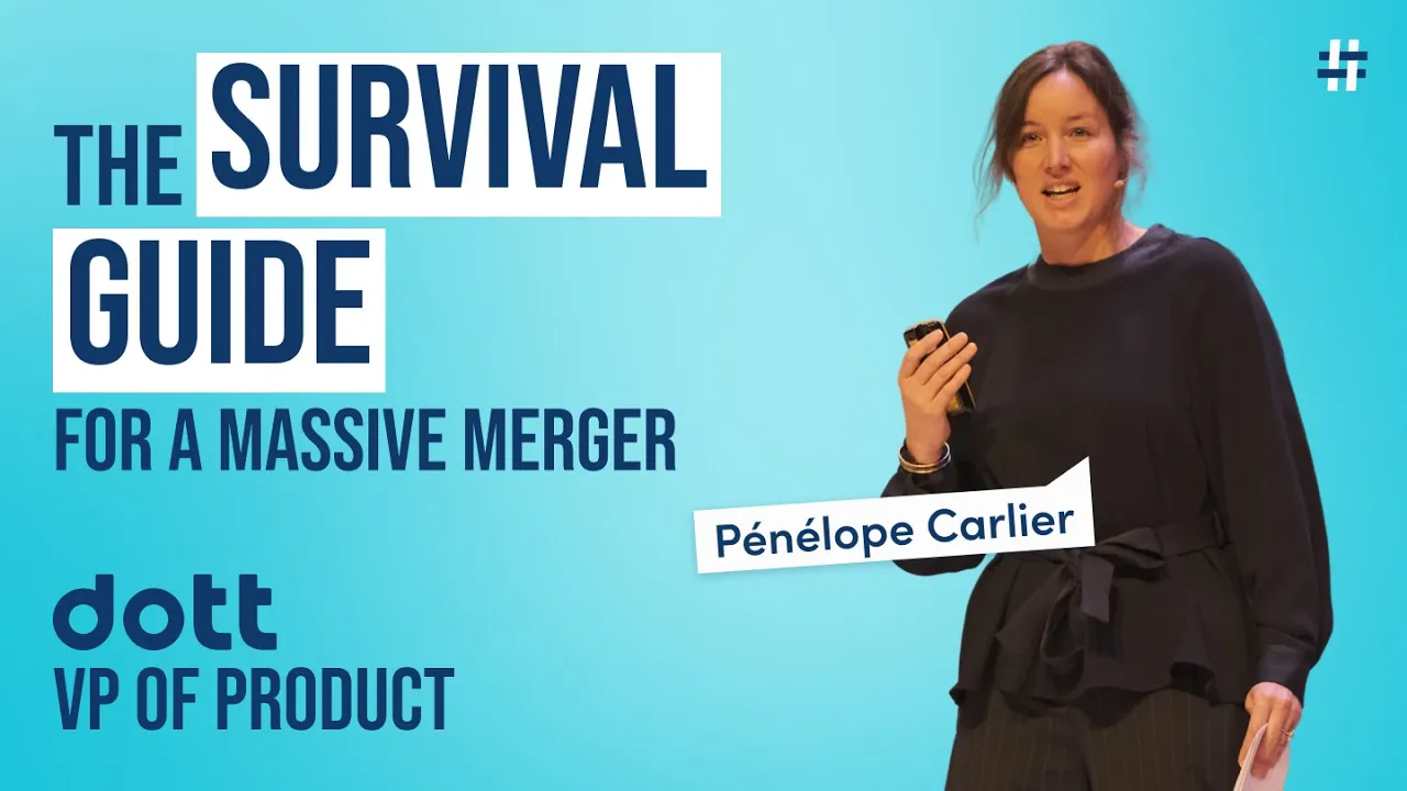 Video: London 25' Pénélope Carlier - Product & Culture Integration After M&A - YouTube thumbnail
