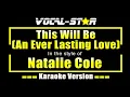 This Will Be (An Everlasting Love) Karaoke | Natalie Cole Karaoke Version