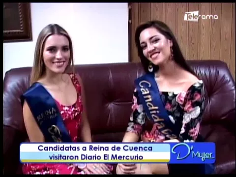 Candidatas a Reina de Cuenca visitaron Diario El Mercurio