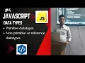 Data Types in JavaScript Primitive and Non primitive datatypes in JS