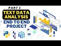 Text Data Analysis Part-1 YouTube Case Study End to End Project Python for Data Analytics