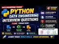 Python Interview Questions Live Coding Practical Python Problems Data Engineering