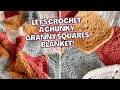 the PERFECT crochet chunky blanket for fall TUTORIAL CJ Design